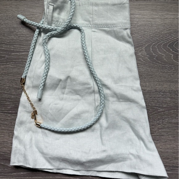 Zimmermann high waisted natural set shirt + shorts - Picture 5 of 10